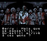 une photo d'Ã©cran de Resident Evil Gaiden sur Nintendo Game Boy Color